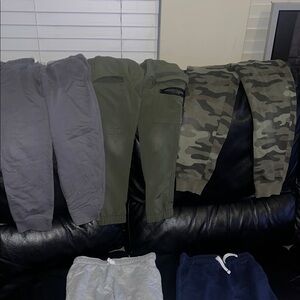 Carter's Kids Sweatpants & Joggers - Gray, Green, Camouflage